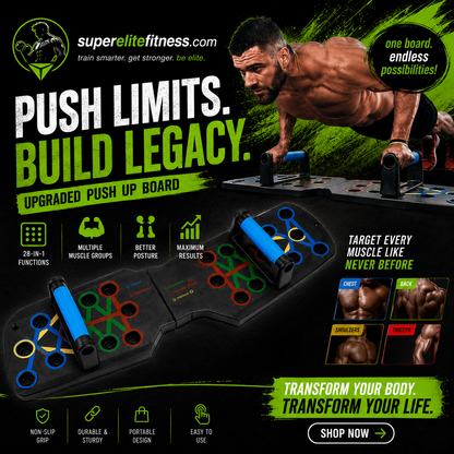 28 in 1 Push up Rack Board System Fitness Workout Train Home Gym Exercise Stands